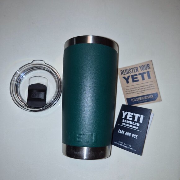 Insulated 20oz tumble with magnetic slide sip lid - Picture 1 of 14